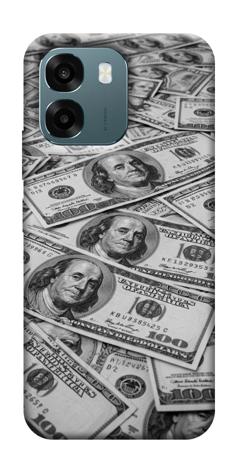 Чохол Dollars background для Oppo A6