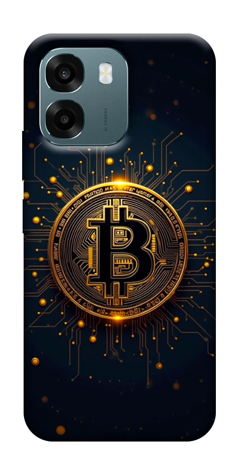Чохол Bitcoin для Oppo A6