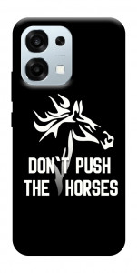 Чехол Dont push the horses для Oppo A6 Pro 5G