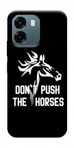 Чохол Dont push the horses для Oppo A6