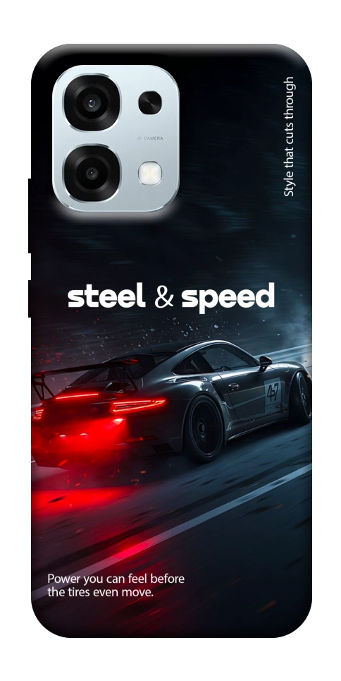 Чехол Black and red care для Oppo A6 Pro