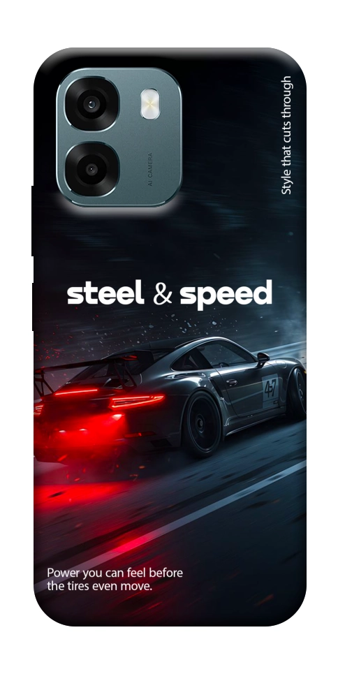 Чохол Black and red care для Oppo A6