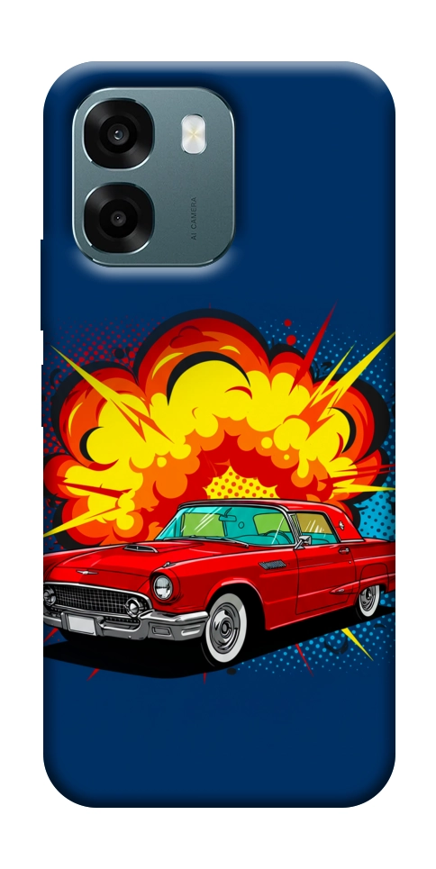Чохол Retro explosion для Oppo A6