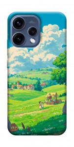 Чехол Miyazaki landscape для Oppo Reno 15