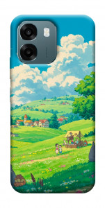 Чохол Miyazaki landscape для Oppo A6