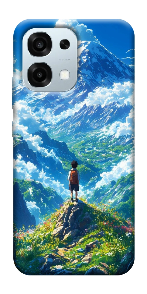 Чехол Mountain landscape для Oppo A6 Pro