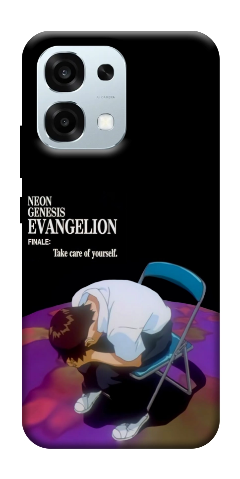 Чехол Shinji sitting in the dark для Oppo A6 Pro