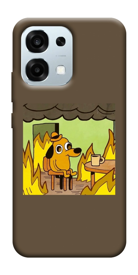 Чохол Dog in the fire для Oppo A6 Pro