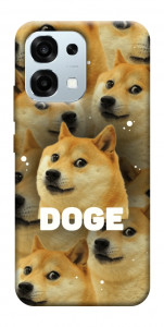 Чехол Doge pattern для Oppo A6 Pro 5G