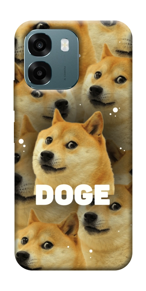 Чохол Doge pattern для Oppo A6