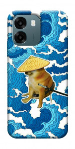 Чохол Sad dog samurai для Oppo A6