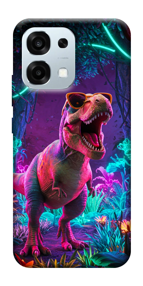 Чехол Neon dino для Oppo A6 Pro