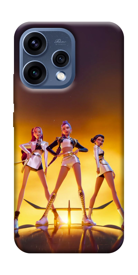 Чехол Golden Huntrix для Oppo Reno 15