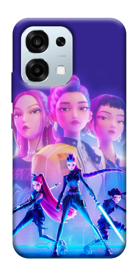 Чехол KPOP Demon Hunters для Oppo A6 Pro