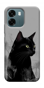 Чохол Smoke cat для Oppo A6