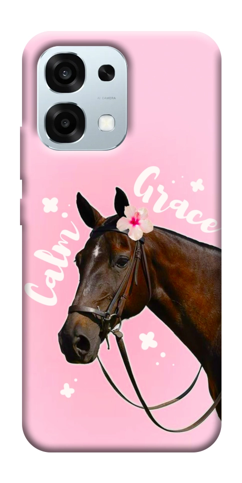 Чехол Horse with flower для Oppo A6 Pro
