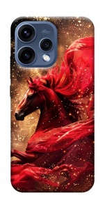 Чехол Red sparkles Horse для Oppo Reno 15