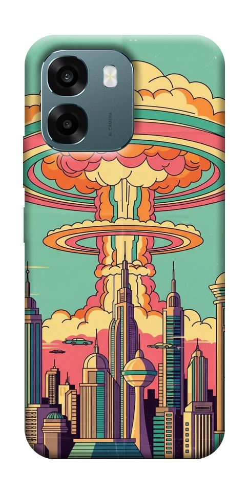 Чохол Сolorful explosion для Oppo A6