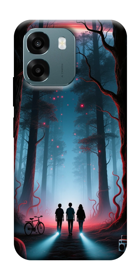 Чохол Kids in the forest для Oppo A6