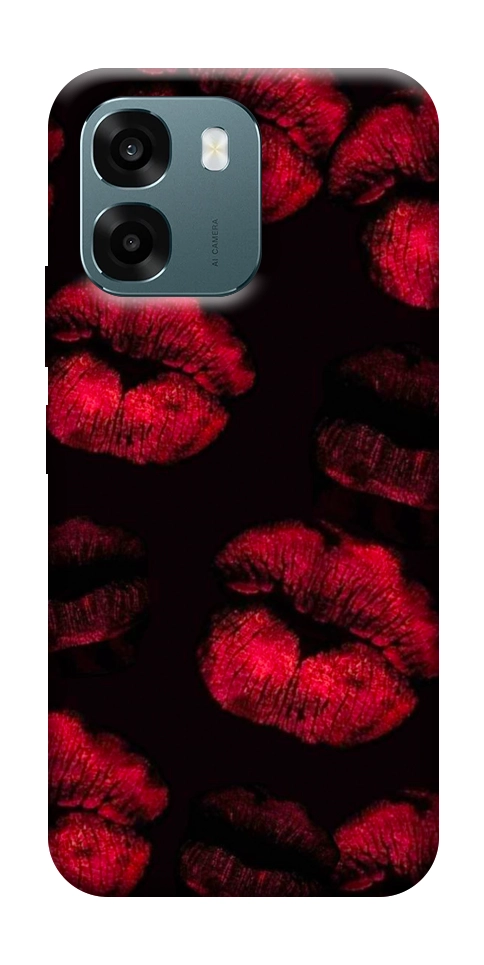 Чохол Kisses on black для Oppo A6