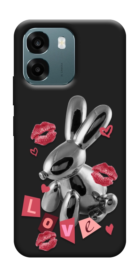 Чохол Metal bunny для Oppo A6
