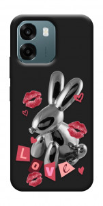 Чохол Metal bunny для Oppo A6