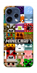 Чехол Minecraft collage для Oppo Reno 15