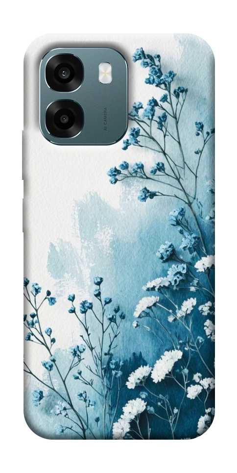 Чохол Blue minimal для Oppo A6