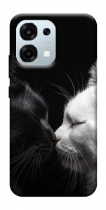 Чехол Black and white cats для Oppo A6 Pro 5G