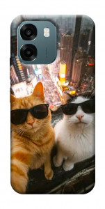 Чохол Cool cats city для Oppo A6