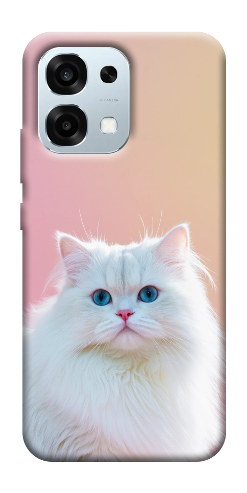 Чехол Pastel kitty для Oppo A6 Pro