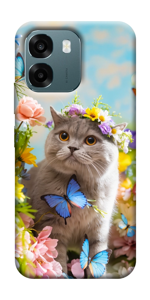 Чохол Spring cat для Oppo A6