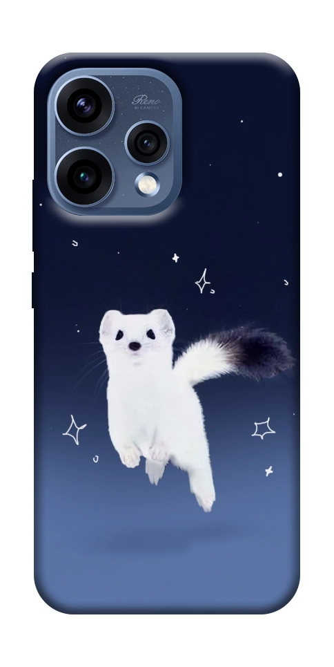 Чохол Тхір у снігу для Oppo Reno 15