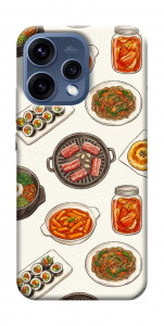 Чехол Korean food для Oppo Reno 15