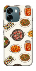Чохол Korean food для Oppo A6