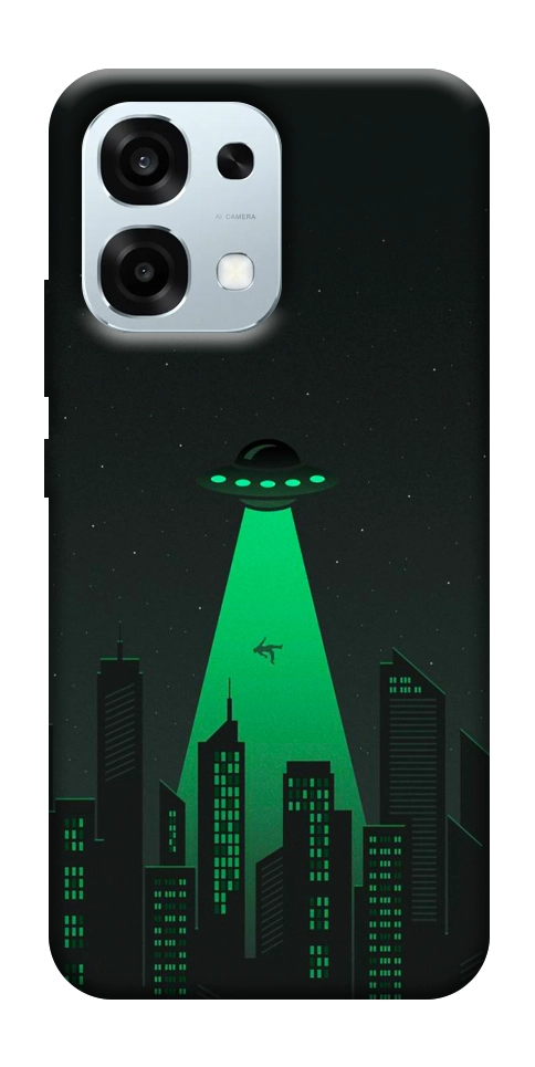 Чехол Green ufo для Oppo A6 Pro