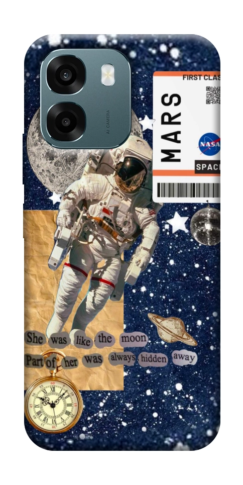 Чохол Space collage для Oppo A6