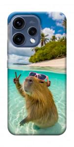 Чехол Сapybara vacation для Oppo Reno 15