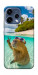 Чехол Сapybara vacation для Oppo Reno 15