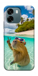 Чохол Сapybara vacation для Oppo A6