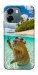 Чохол Сapybara vacation для Oppo A6