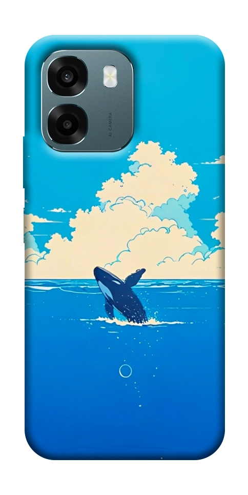 Чохол Whale view для Oppo A6