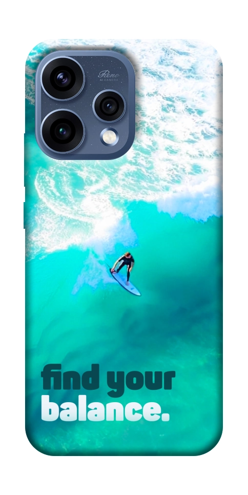 Чехол Find your balance для Oppo Reno 15