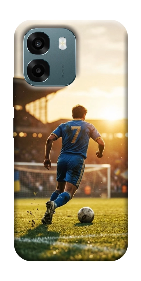 Чохол Football player для Oppo A6