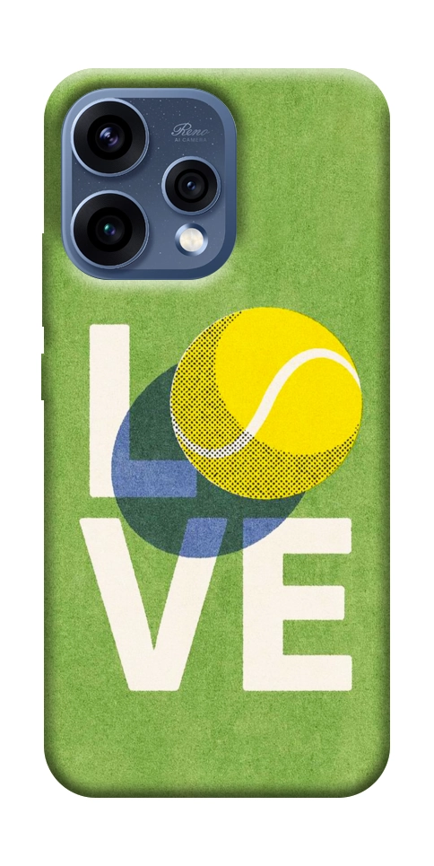 Чехол Love tennis для Oppo Reno 15