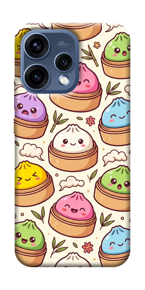 Чехол Pattern dumpling для Oppo Reno 15