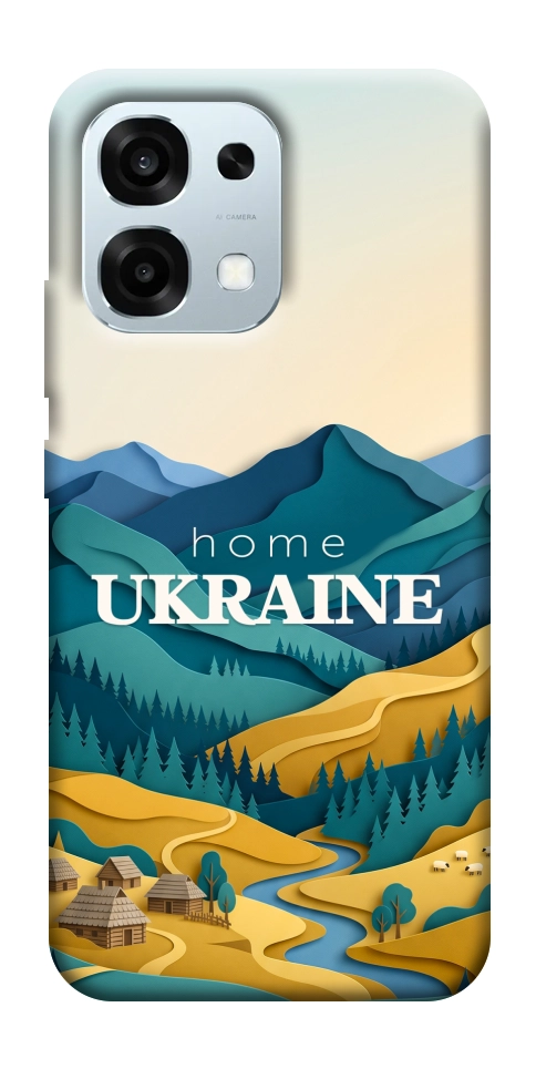 Чехол Ukraine home для Oppo A6 Pro