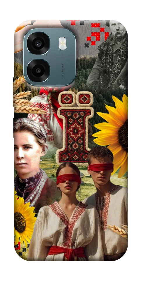 Чохол Ukr collage для Oppo A6