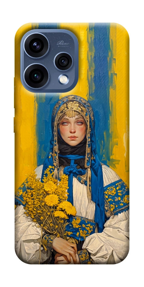 Чехол Ukrainian woman для Oppo Reno 15