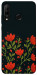 Чохол Червоний цвіт для Huawei P30 Lite